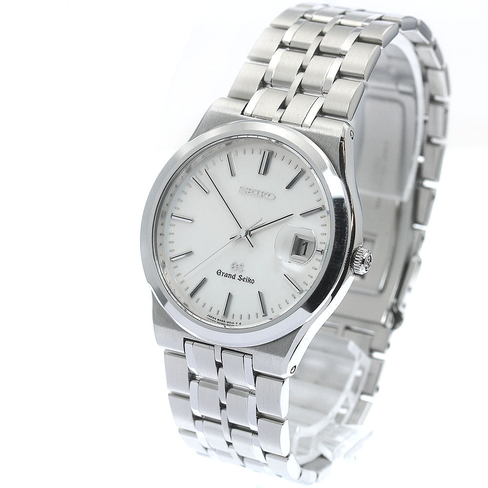 SEIKO Grand Seiko 8N65-9010/SBGG007 Date Silver Dial Quartz Men's Watch_872059