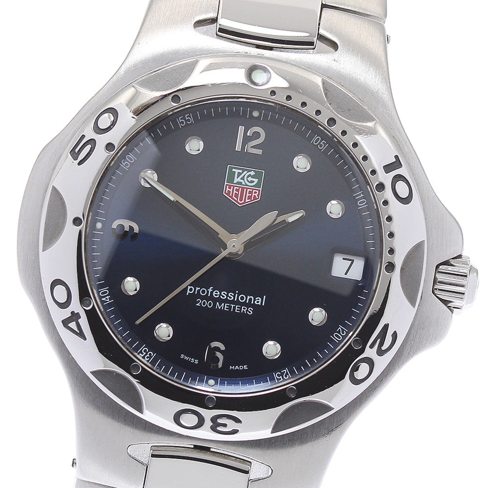 TAG HEUER Kylium WL1113-0 Date Navy Dial Quartz Men's Watch_872060