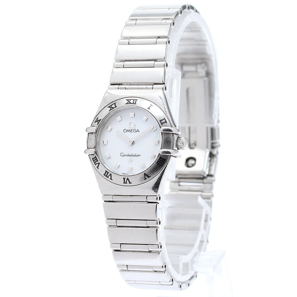 OMEGA Constellation White shell Dial Quartz Ladies Watch_872069