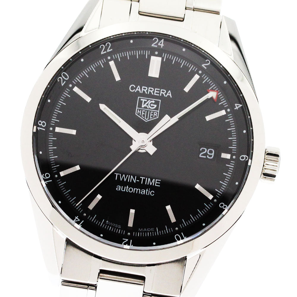 TAG HEUER Carrera Twin time WV2115-0 Date GMT Automatic Men's Watch_872070
