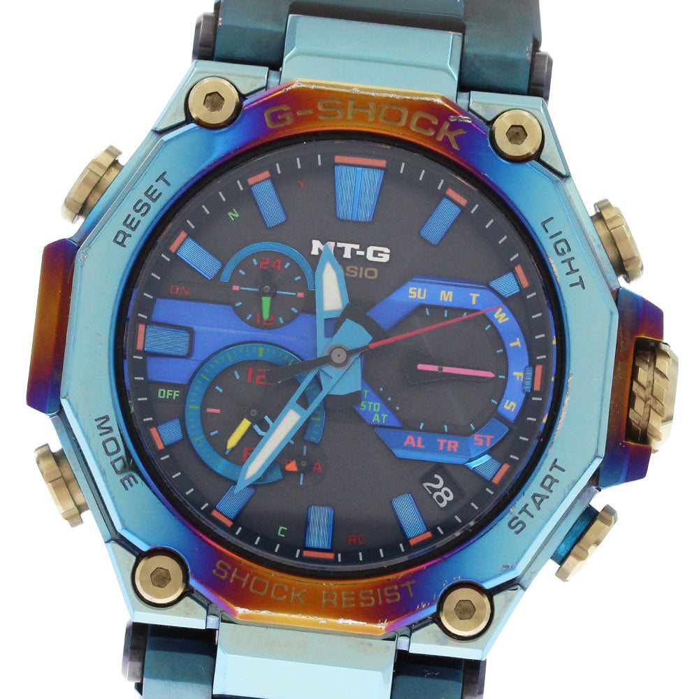 CASIO MT-G Blue Phoenix MTG-B2000PH-2AJR Solar Powered Radio Men's Watch_872412