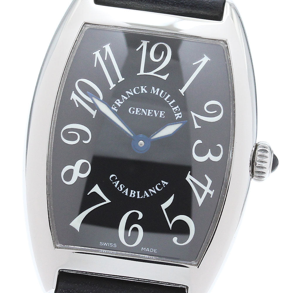 FRANCK MULLER Casablanca 1752QZC Stainless Steel black Dial Quartz Ladies_872414