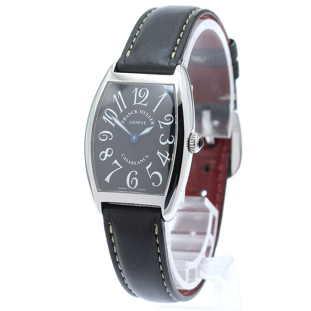 FRANCK MULLER Casablanca 1752QZC Stainless Steel black Dial Quartz Ladies_872414