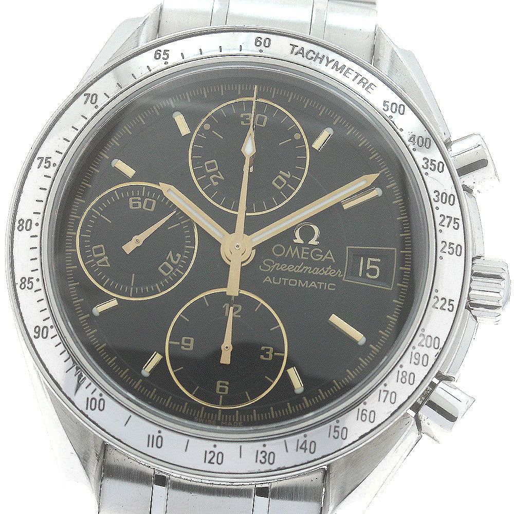 OMEGA Speedmaster 3513.54 Date Chronograph Black Dial Automatic Men's _872418