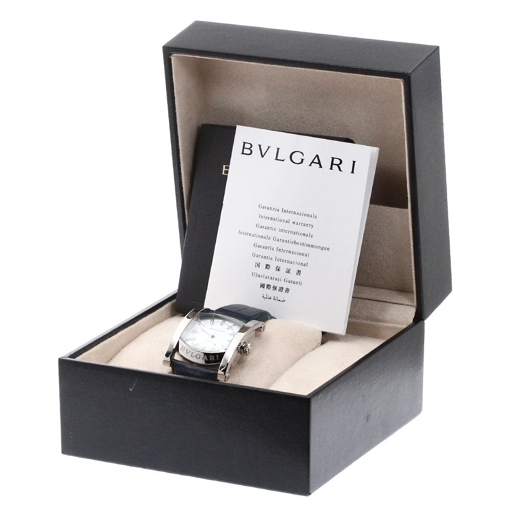 BVLGARI Assioma AA44S diamond Blue shell Dial Automatic Men's Watch_872426