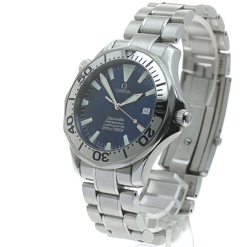 OMEGA Seamaster300 2255.80 Date blue Dial Automatic Men's Watch_872441