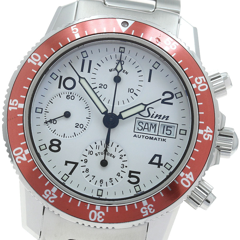 Sinn 103.B.SA.WH.R Chronograph day date white Dial Automatic Men's Watch_872464