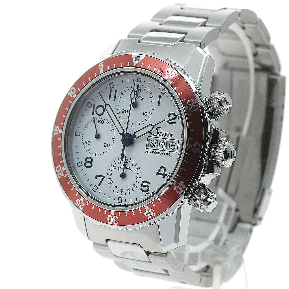 Sinn 103.B.SA.WH.R Chronograph day date white Dial Automatic Men's Watch_872464