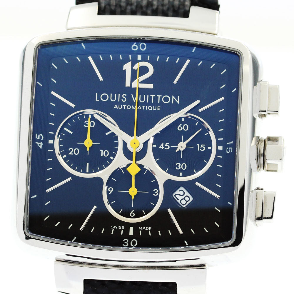 LOUIS VUITTON Speedy Q212G Chronograph black Dial Automatic Men's Watch_872465