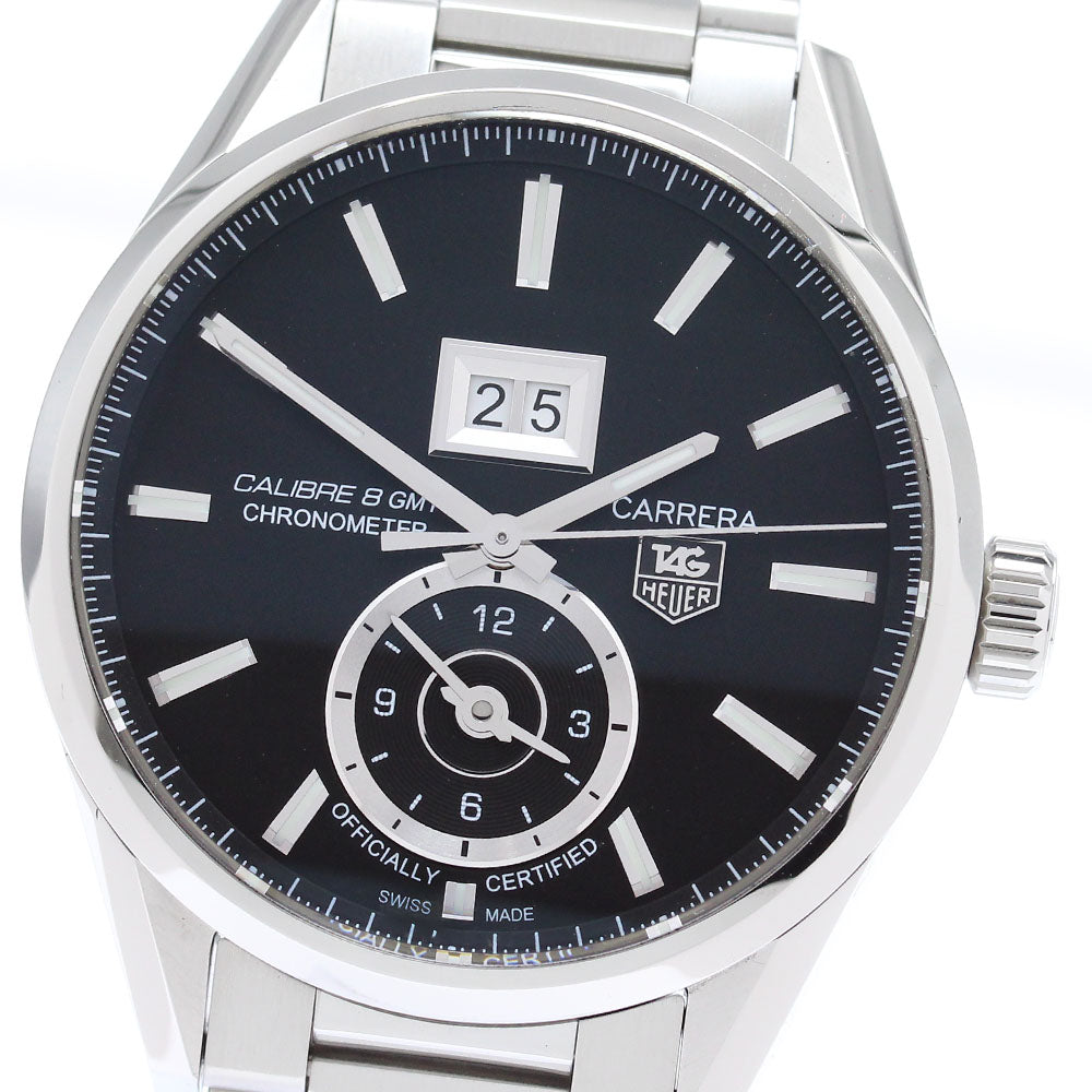 TAG HEUER Carrera WAR5010 Grand Date GMT Caliber 8 Automatic Men's Watch_872487