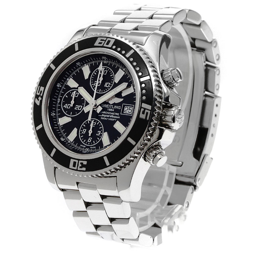 BREITLING Super Ocean A13341 Chronograph black Dial Automatic Men's Watch_872522