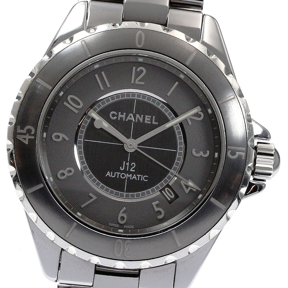 CHANEL J12 Chromatic 41MM H2934 Date gray Dial Automatic Men's Watch_872523