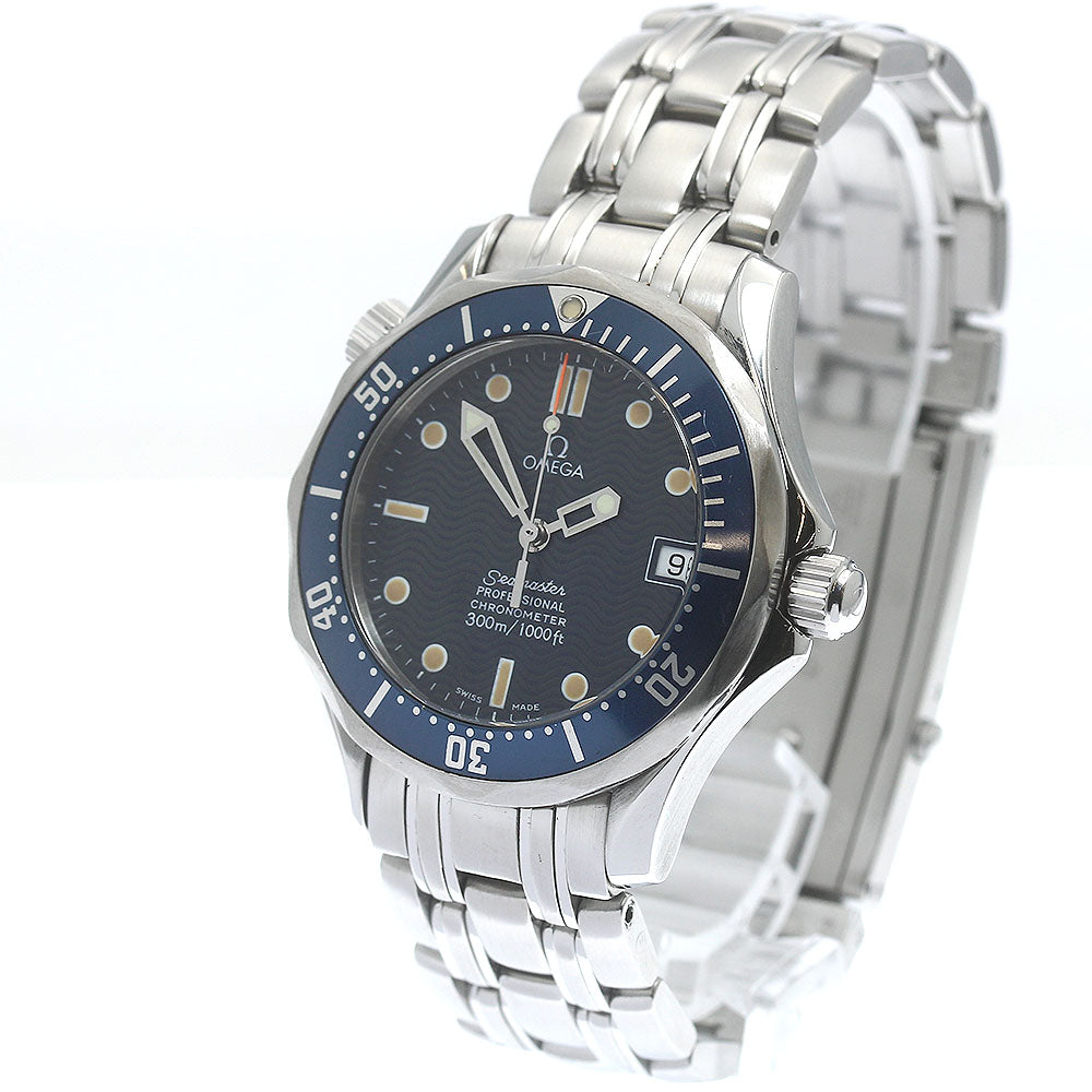 OMEGA Seamaster 300 2551.80 Date Navy Dial Automatic Boy's Watch_872538
