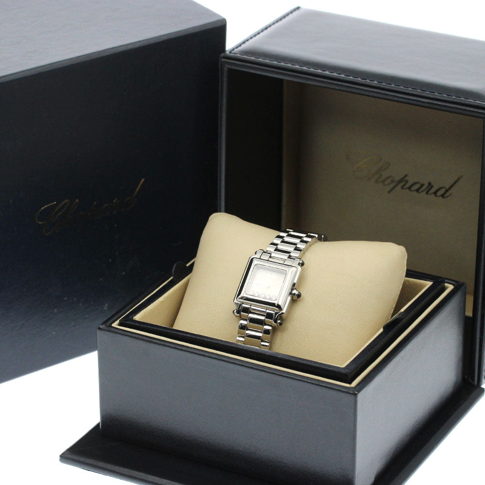 Chopard Happy sports 27/8893-23 5 diamonds gray Dial Quartz Ladies Watch_872542