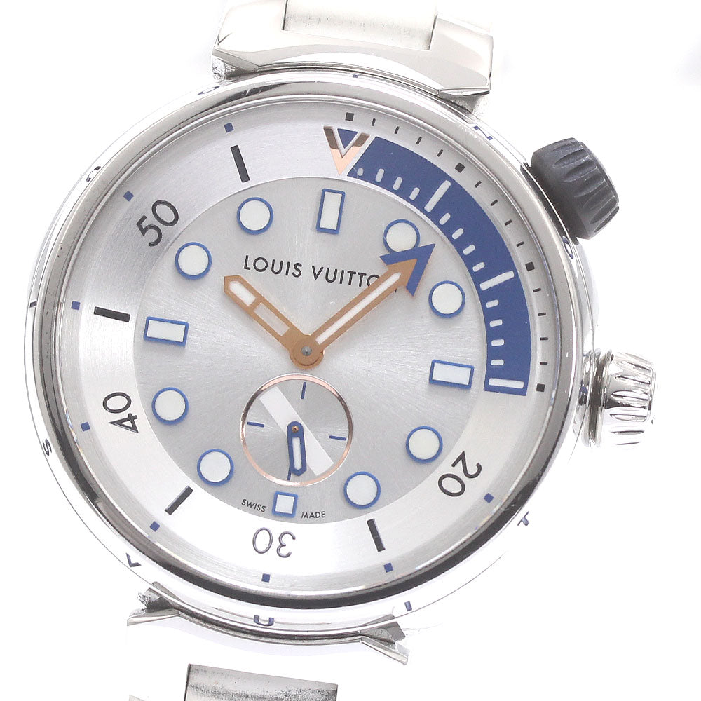 LOUIS VUITTON Tambour Street Diver QA124 Small seconds Quartz Men's Watch_872545