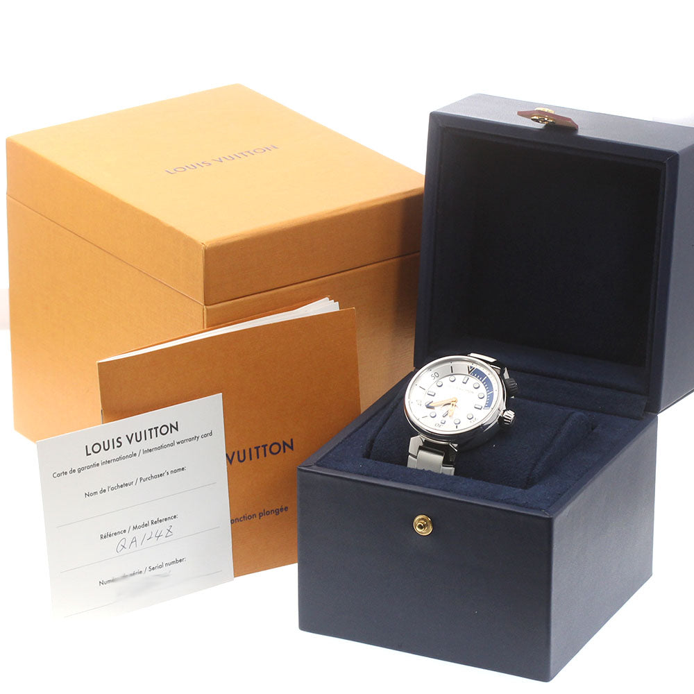 LOUIS VUITTON Tambour Street Diver QA124 Small seconds Quartz Men's Watch_872545