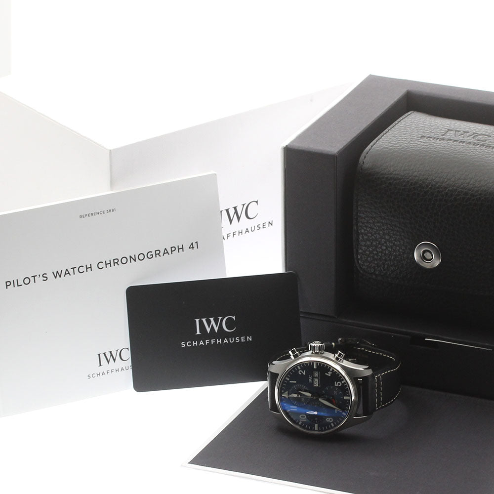 IWC SCHAFFHAUSEN Pilot's Watch Chronograph 41 IW388101 Day date AT Men's_872547