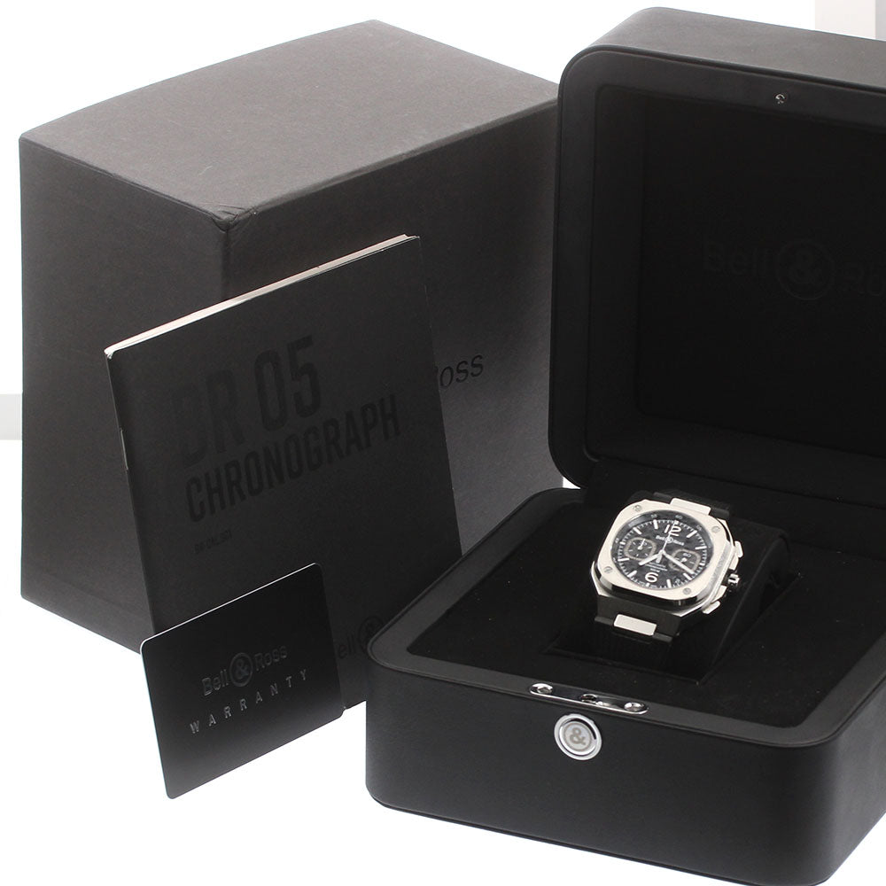 Bell＆Ross BR05 Chrono Black Steel BR05C-BL-ST/SRB Automatic Men's Watch_872561