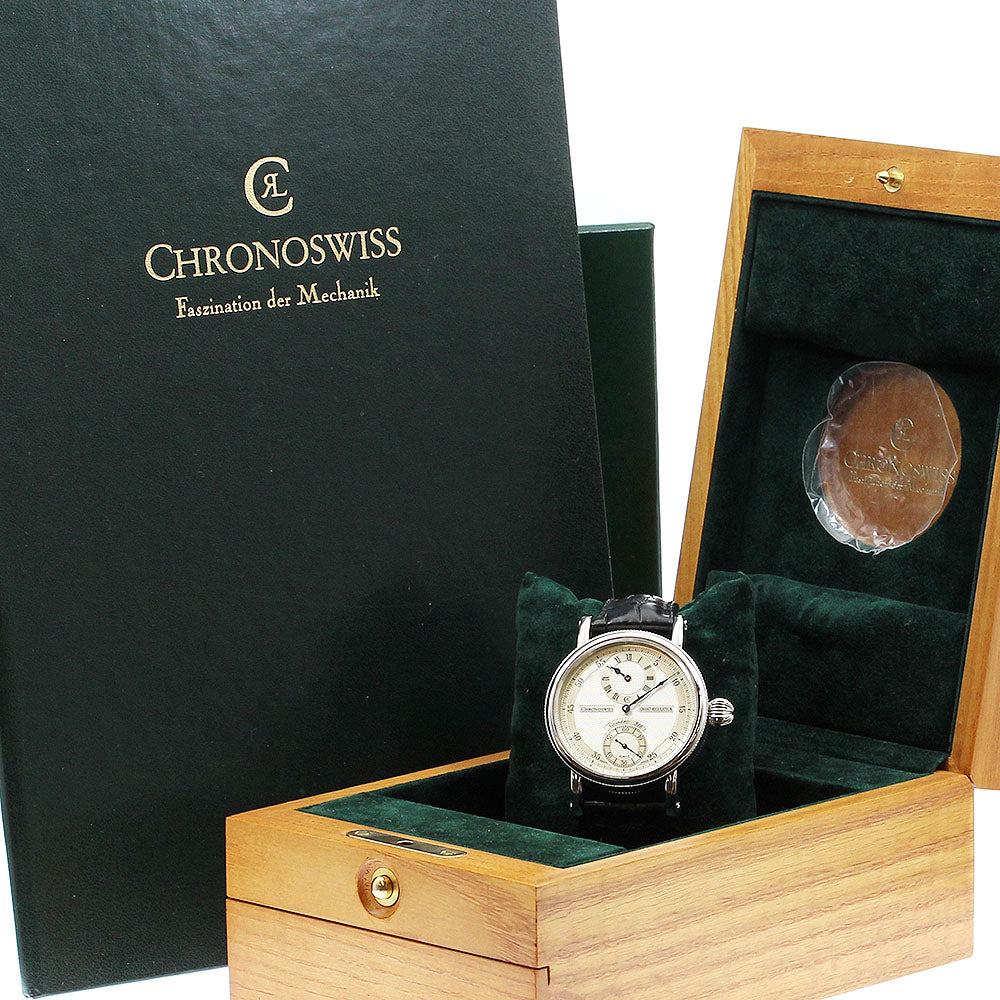 Chronoswiss Grand regulator CH6723 Chronometer Silver Dial Hand Winding Men's Watch_872604