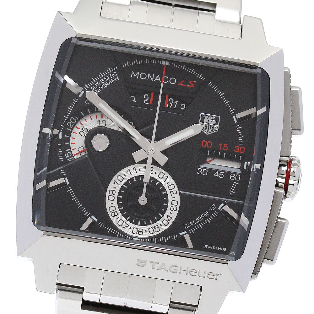 TAG HEUER Monaco LS CAL2110 Chronograph black Dial Automatic Men's Watch_872616