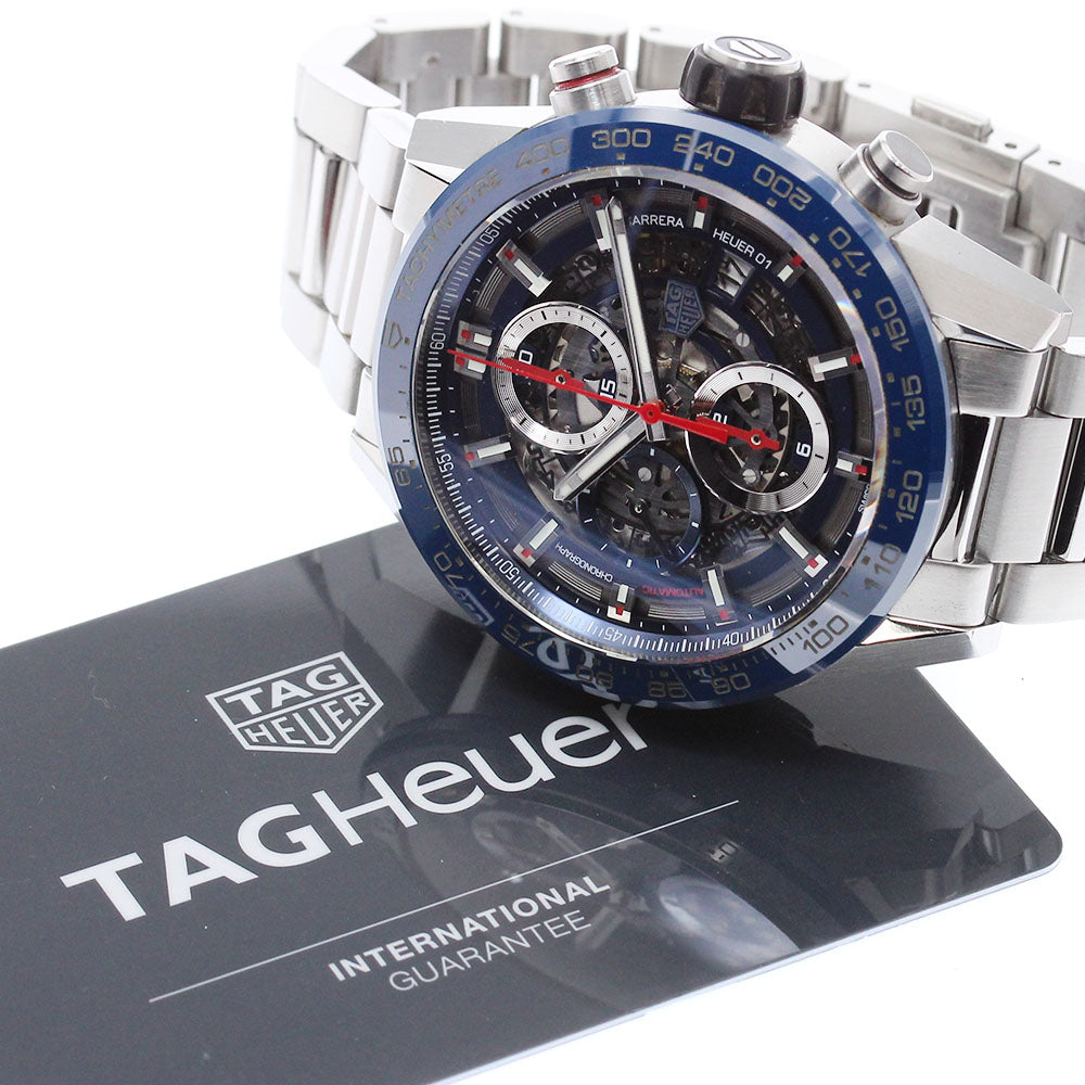 TAG HEUER Carrera Caliber Heuer 01 CAR201T-0 Chronograph Automatic Men's _872619