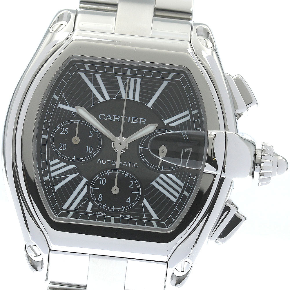 CARTIER Roadster Chronograph XL W62020X6 Date Automatic Men's Watch_872635
