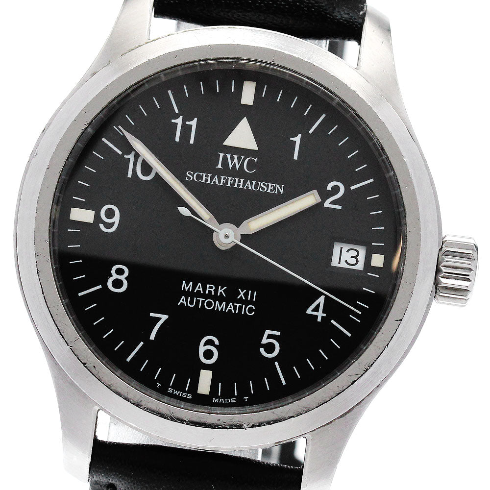 IWC SCHAFFHAUSEN Pilot Watch Mark XII IW324101 Date Automatic Men's Watch_872642