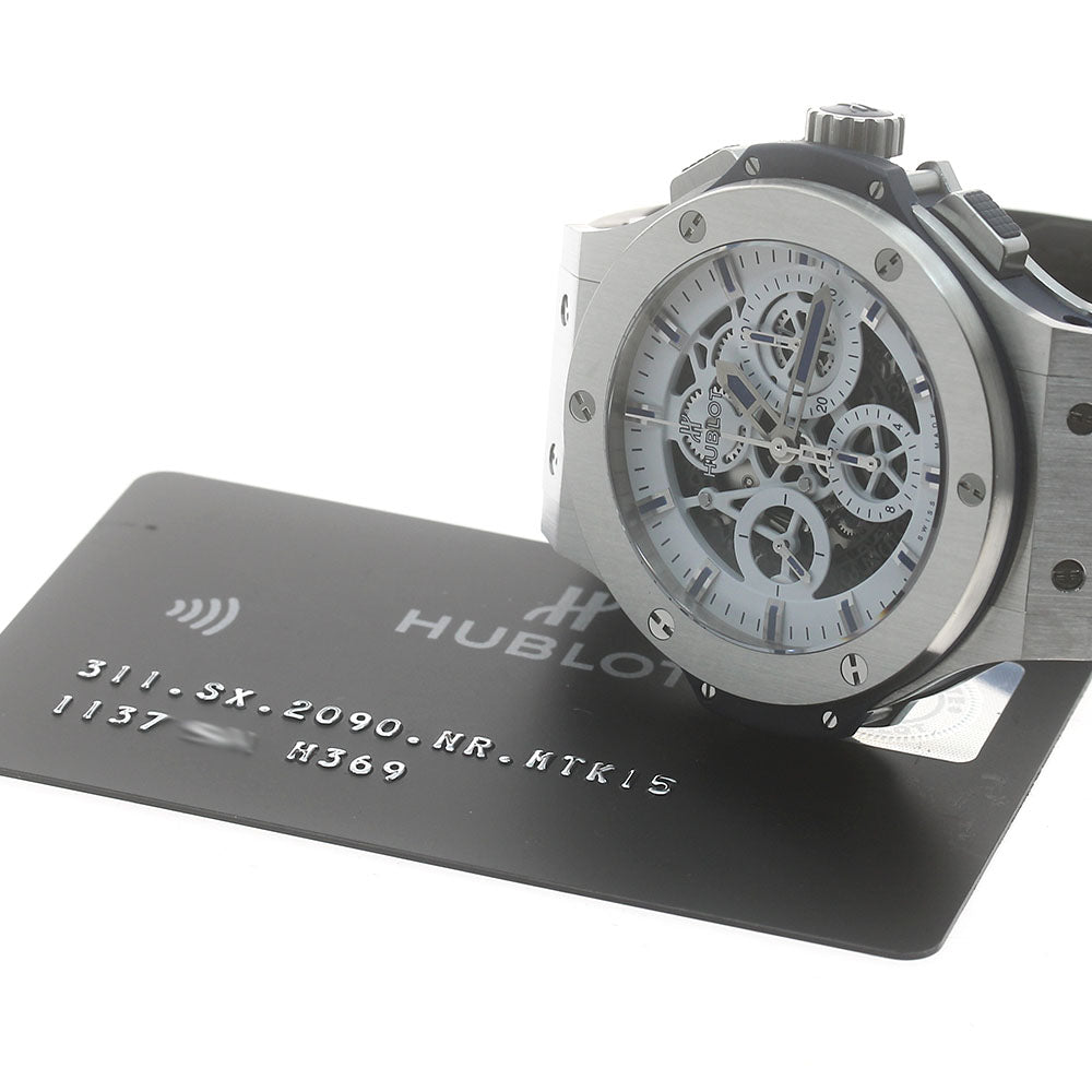 HUBLOT Big Bang Aero Bang MT88 311.SX.2090.NR.MTK15 Limited to 88 units in Japan, Masahiro Tanaka collaboration model White / skeleton Dial Automatic Men's Watch_872667