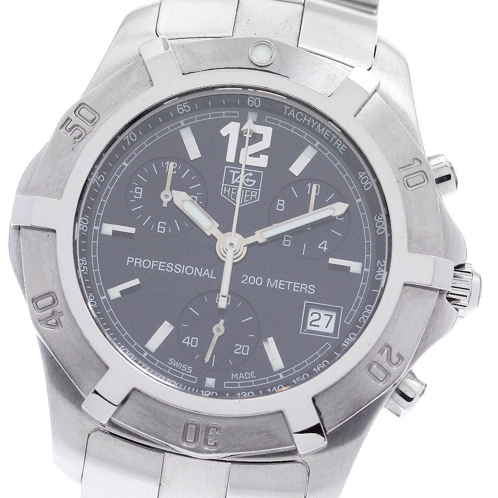 TAG HEUER Exclusive CN1110 Chronograph black Dial Quartz Men's Watch_872676
