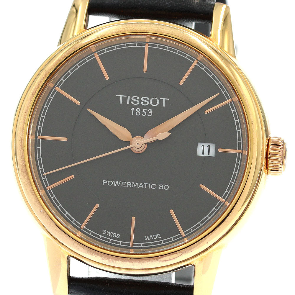TISSOT Powermatic 80 T0854073606100 Date gray Dial Automatic Men's Watch_872698