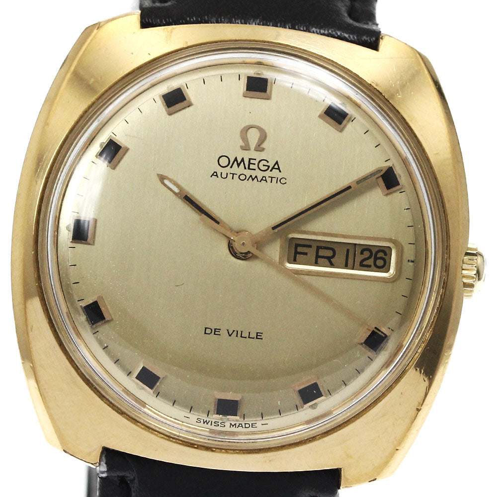 OMEGA De Ville Vintage day-date gold Dial Automatic Men's Watch_872702