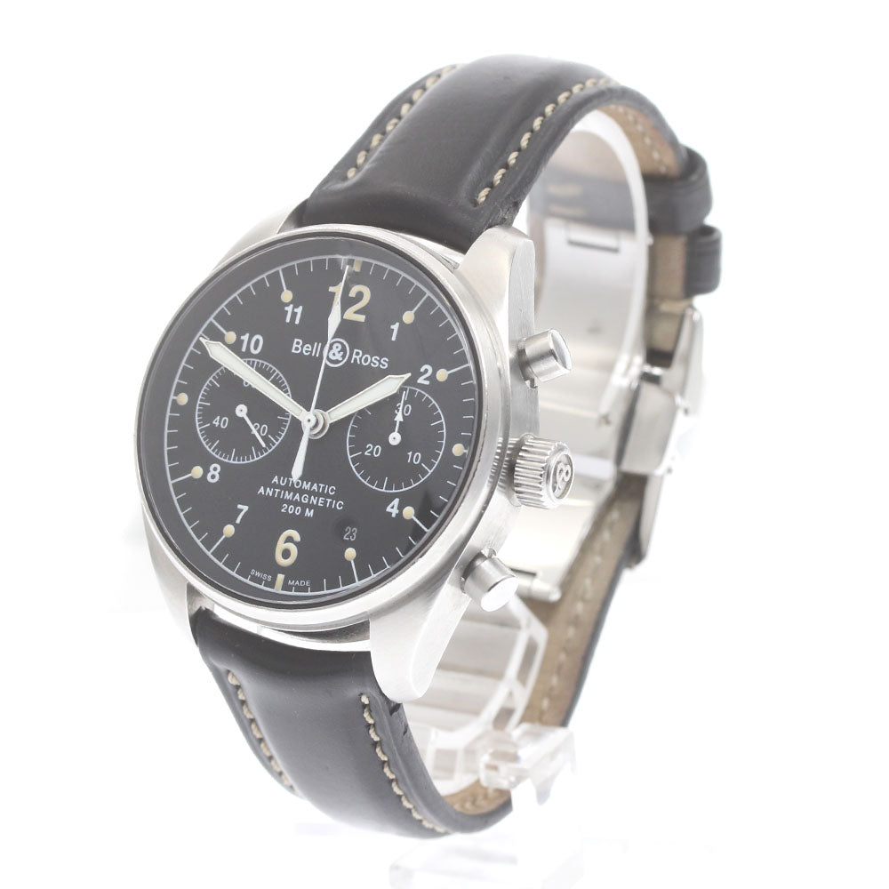 Bell＆Ross vintage Chronograph Date black Dial Automatic Men's Watch_872703