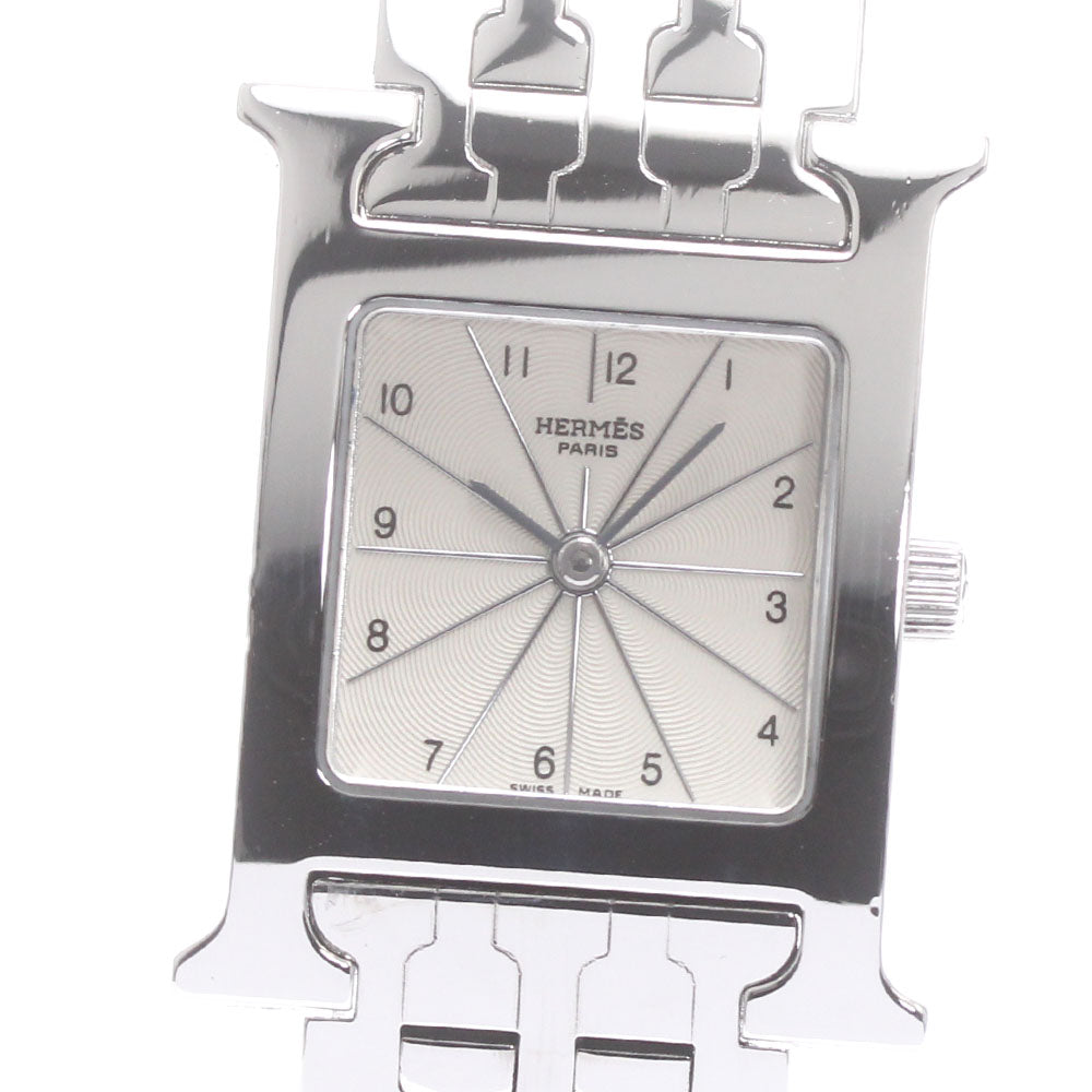 HERMES H watch HH1.210 beige Dial Quartz Ladies Watch_872710
