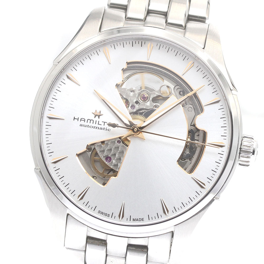 HAMILTON Jazz master H326750 Open heart Silver Dial Automatic Men's Watch_872712