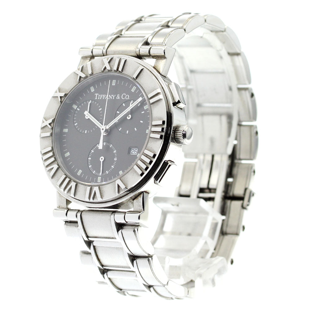 TIFFANY&Co. Atlas Chronograph Date gray Dial Quartz Men's Watch_872713
