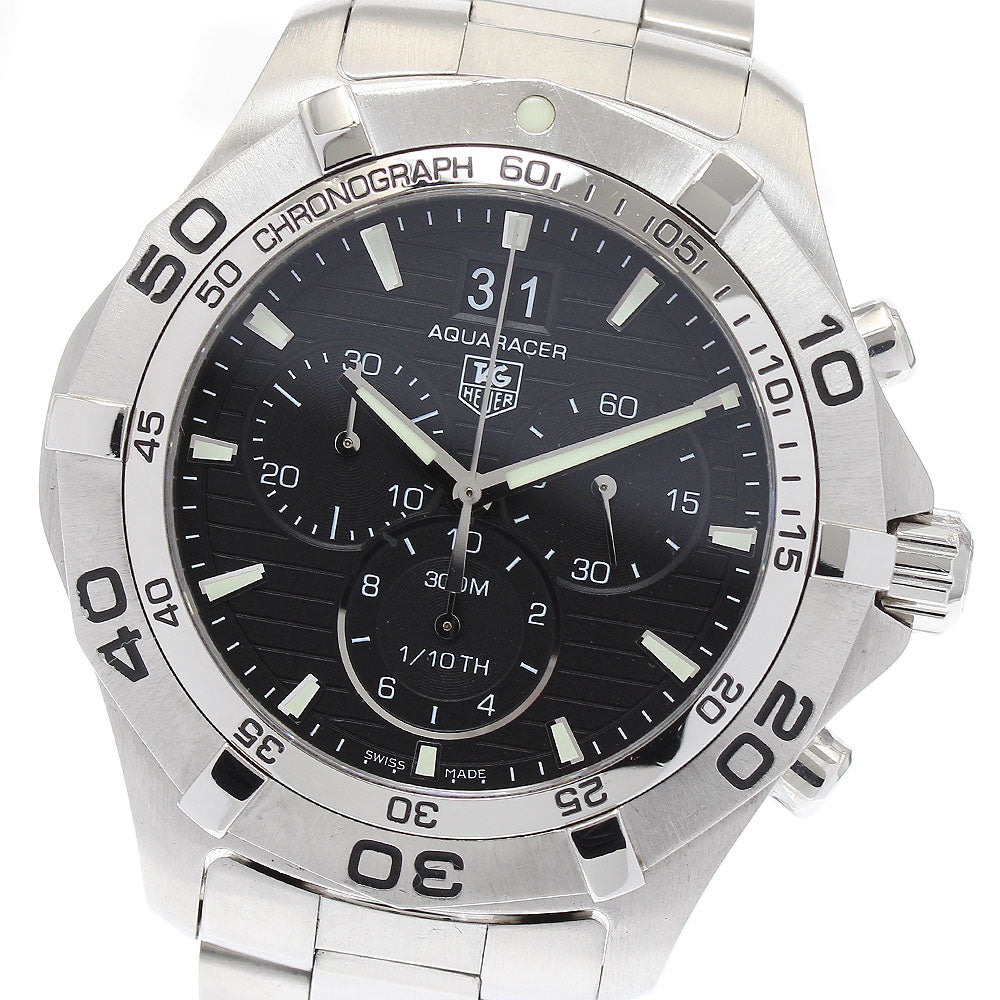 TAG HEUER Aqua racer grand date CAF101E.BA0821 Chronograph Quartz Men's_872714