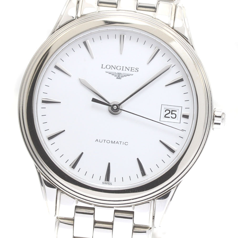 LONGINES Flagship L4.774.4 Date white Dial Automatic Men's Watch_872720