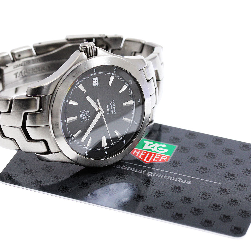 TAG HEUER Link WJF2110.BA0570 Date black Dial Automatic Men's Watch_872725