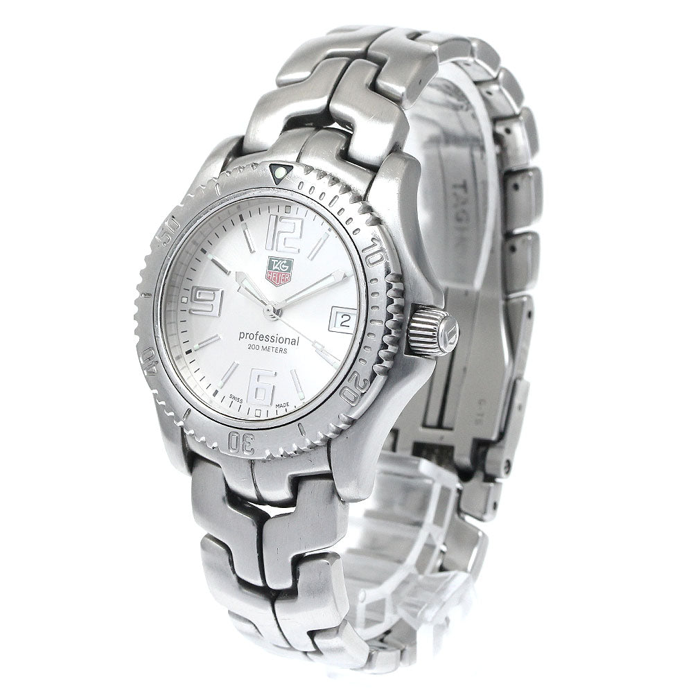 TAG HEUER Link WT1212 Date Silver Dial Quartz Men's Watch_872731