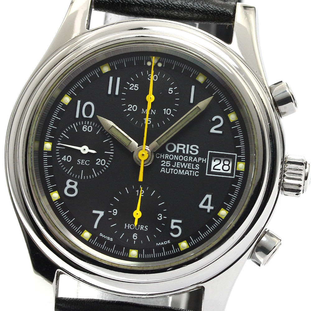 ORIS Chronograph black Dial Automatic Men's Watch_872733