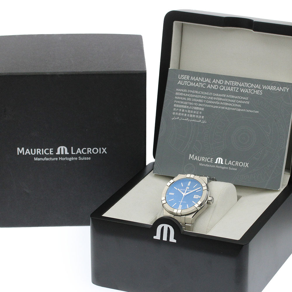MAURICE LACROIX Icon automatic AI6008 Navy Dial Automatic Men's Watch_872749