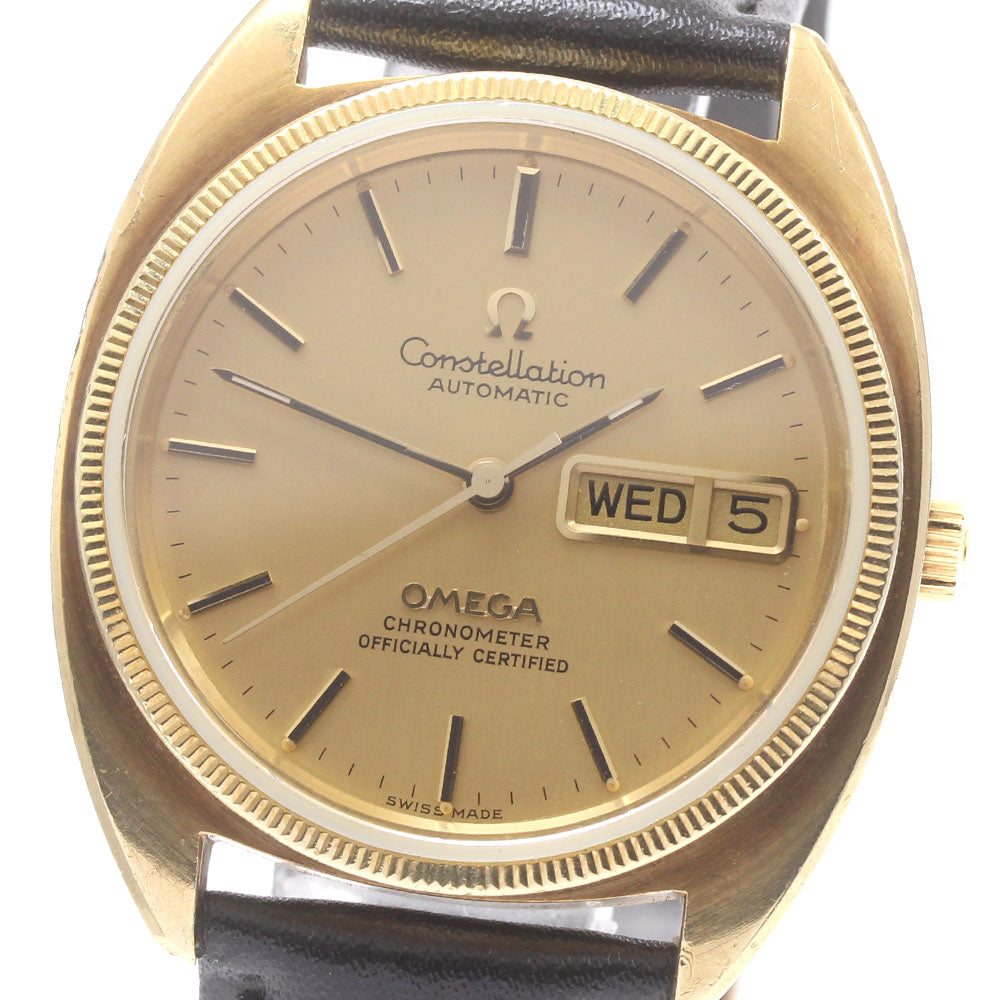 OMEGA Constellation 168.0057 YG bezel cal.1021 Automatic Men's Watch_872757