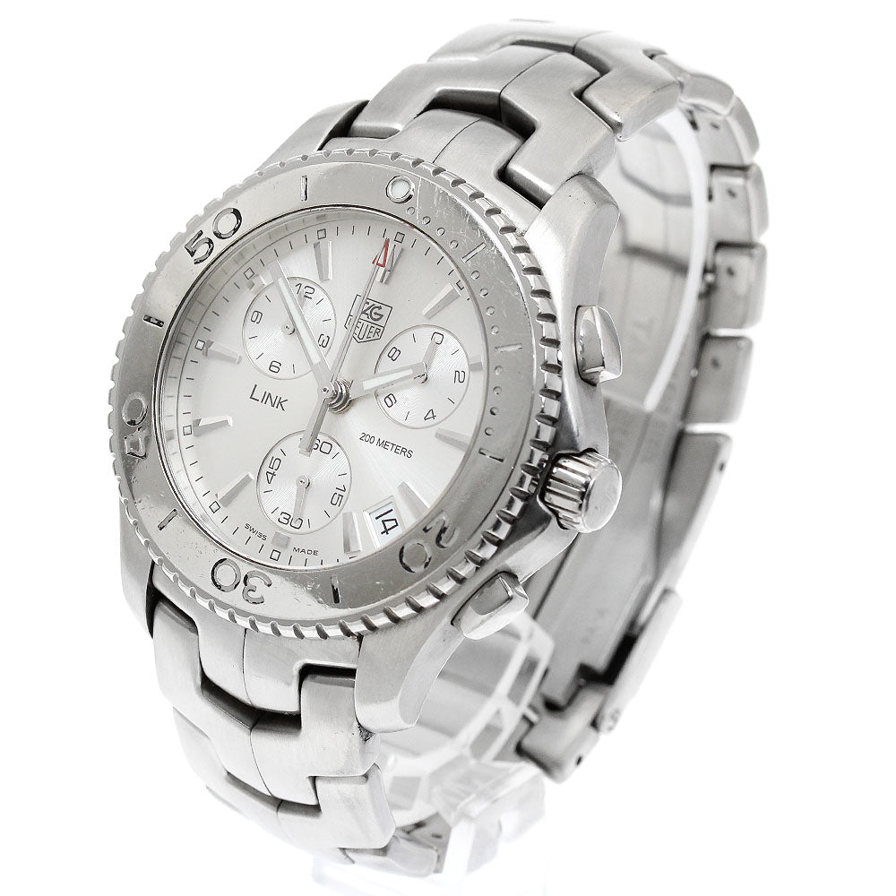 TAG HEUER Link CJ1111 Chronograph Silver Dial Quartz Men's Watch_872759
