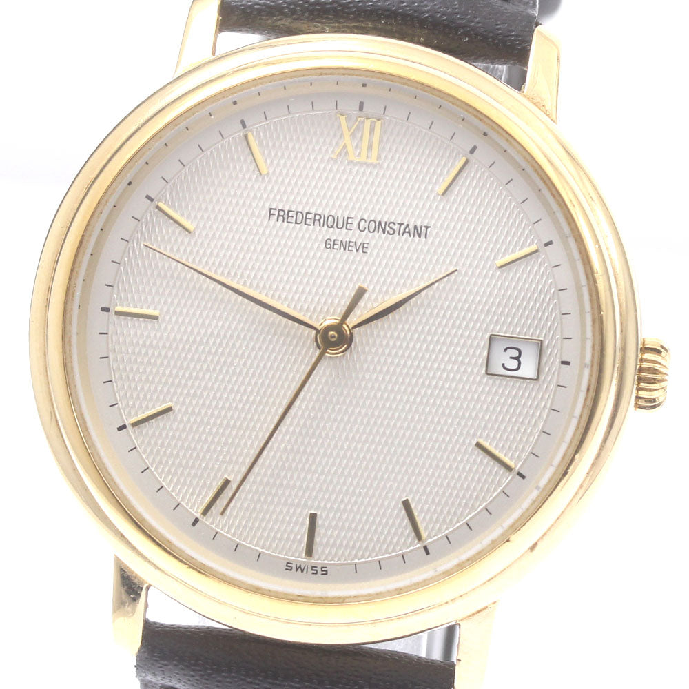 FREDERIQUE CONSTANT Classic Date Silver Dial Automatic Men's Watch_872760