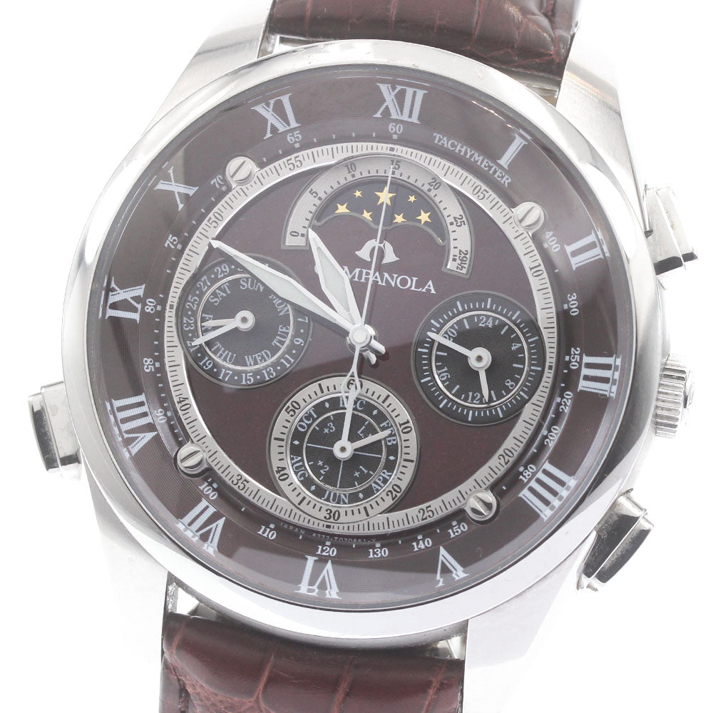 CITIZEN Campanola Deep Red Grand Complication CTR57-1001/6772-T007902 Bordeaux Dial Quartz Men's Watch_872766