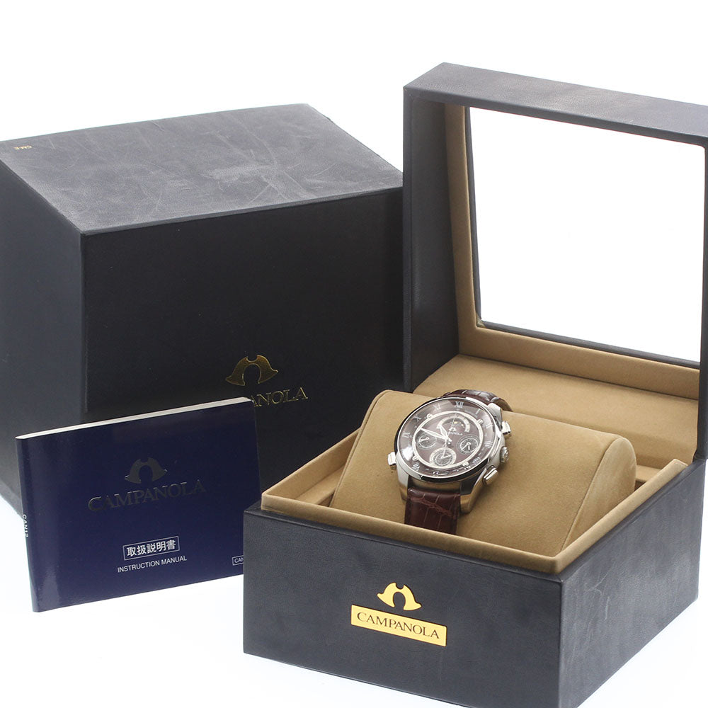 CITIZEN Campanola Deep Red Grand Complication CTR57-1001/6772-T007902 Bordeaux Dial Quartz Men's Watch_872766