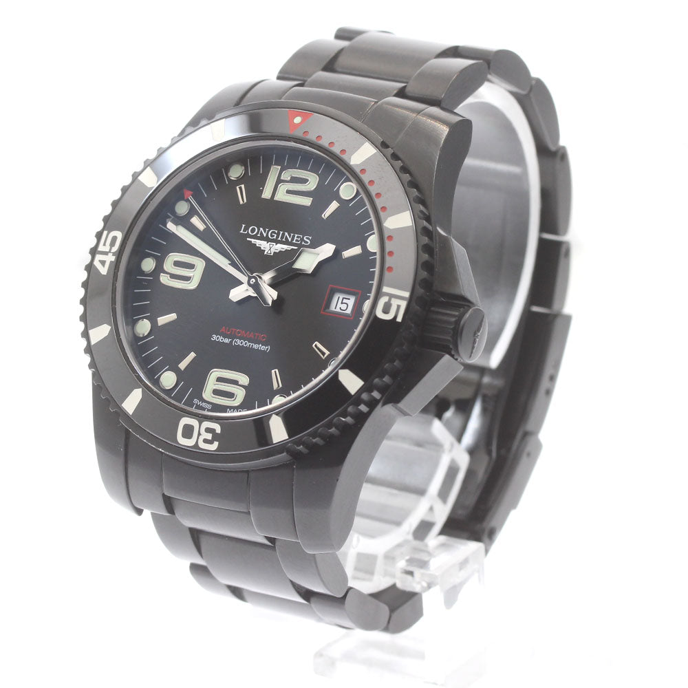 LONGINES Hydro Conquest Blackout L3.742.2 Date Automatic Men's Watch_872770