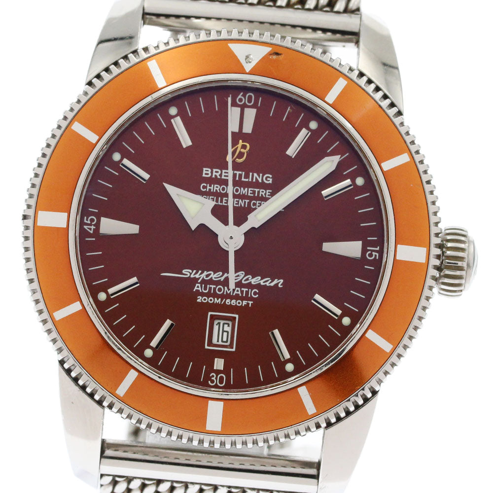 BREITLING Superocean Heritage46 A17320 Date Brown Dial Automatic Men's_872774