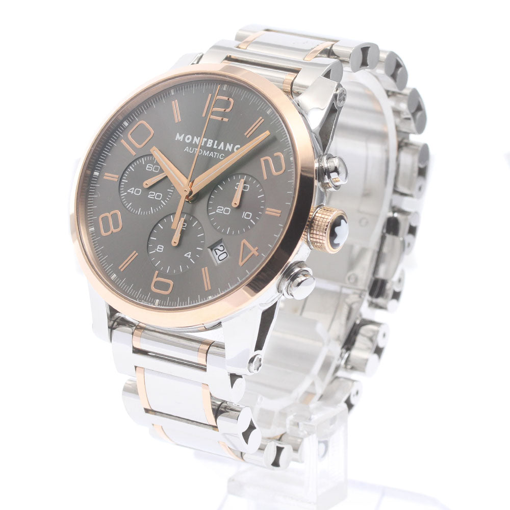MONTBLANC Time walker 7141 Chronograph gray Dial Automatic Men's Watch_872780