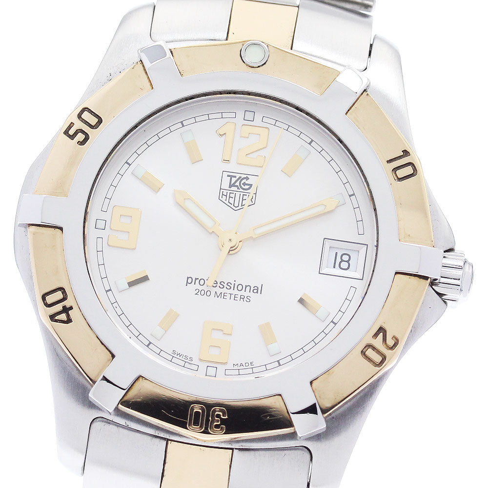 TAG HEUER Exclusive WN1153-0 Silver Dial Quartz Men's Watch_872786
